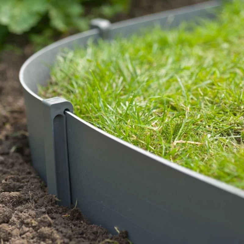 Piquets pour bordure en polyéthylène recyclé - 26,7cm - 10 pièces